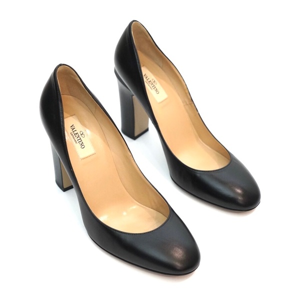 Valentino Tango Mary Jane Black Pumps - Picture 2 of 8